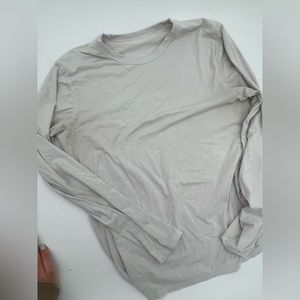 Lululemon Off White Pima Longsleeve